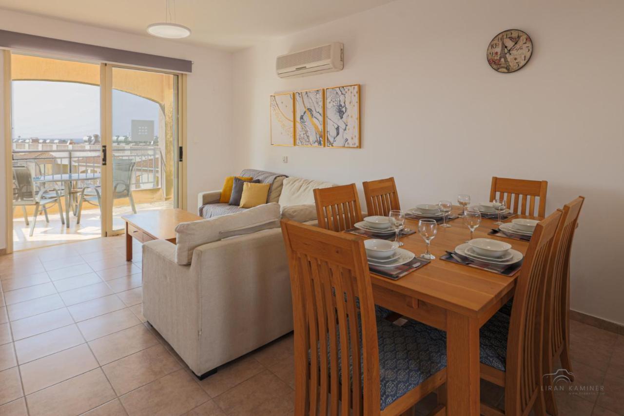 Royal Seacrest Crown-Jewel, 2B, Pools, Sea, Center Apartman Paphos Kültér fotó